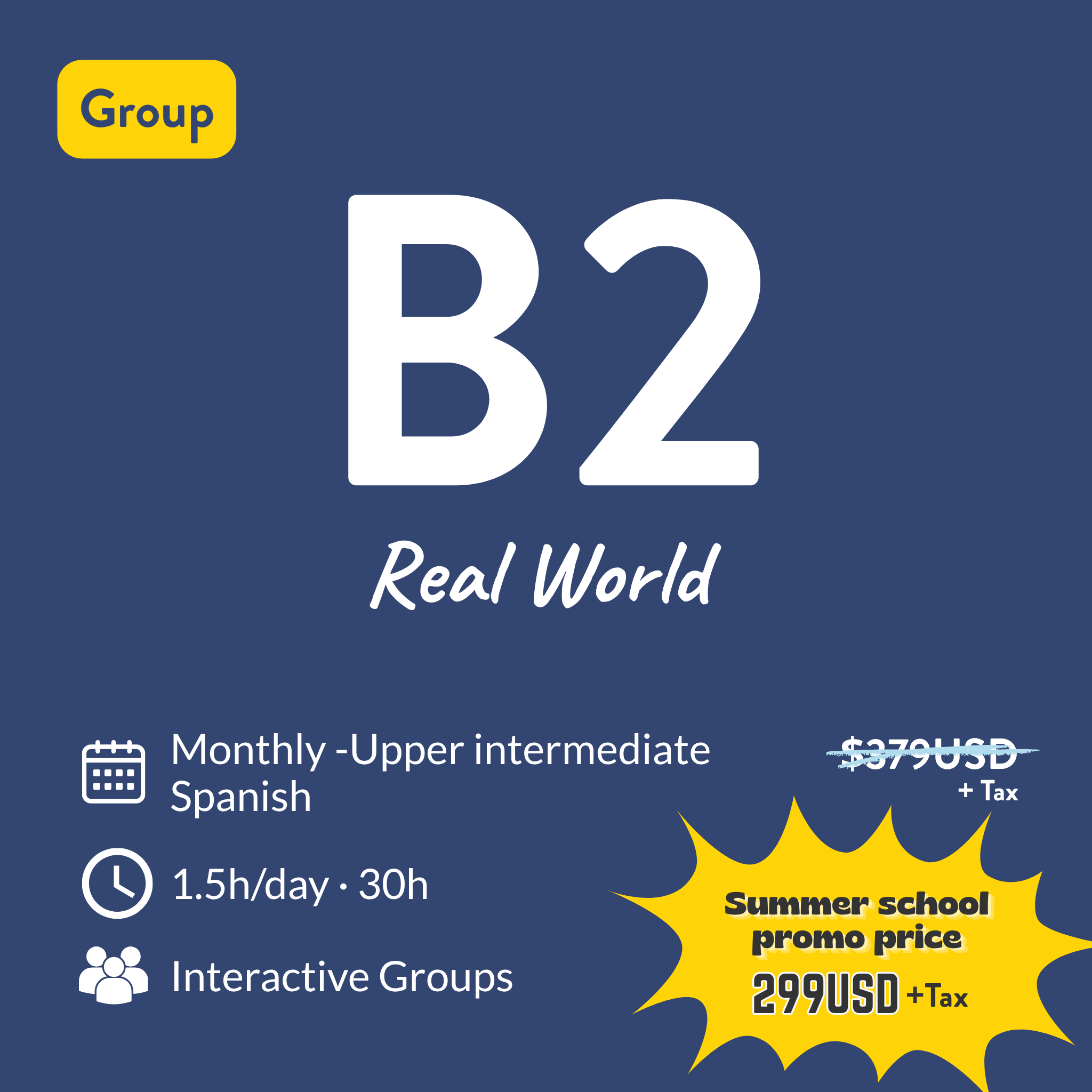 Group Monthly - Level B2+: Spanish for Living in Colombia