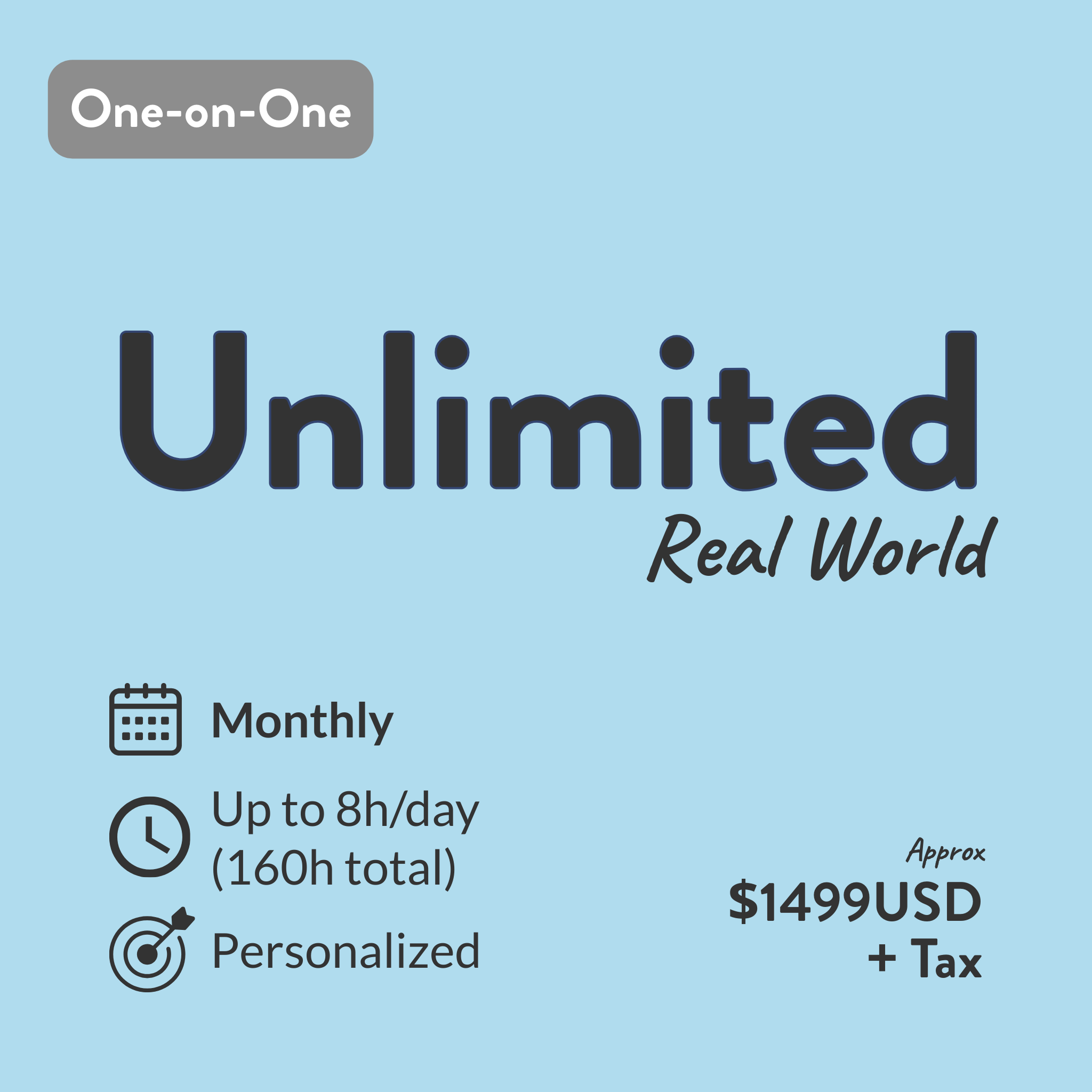 Real World Unlimited - Monthly