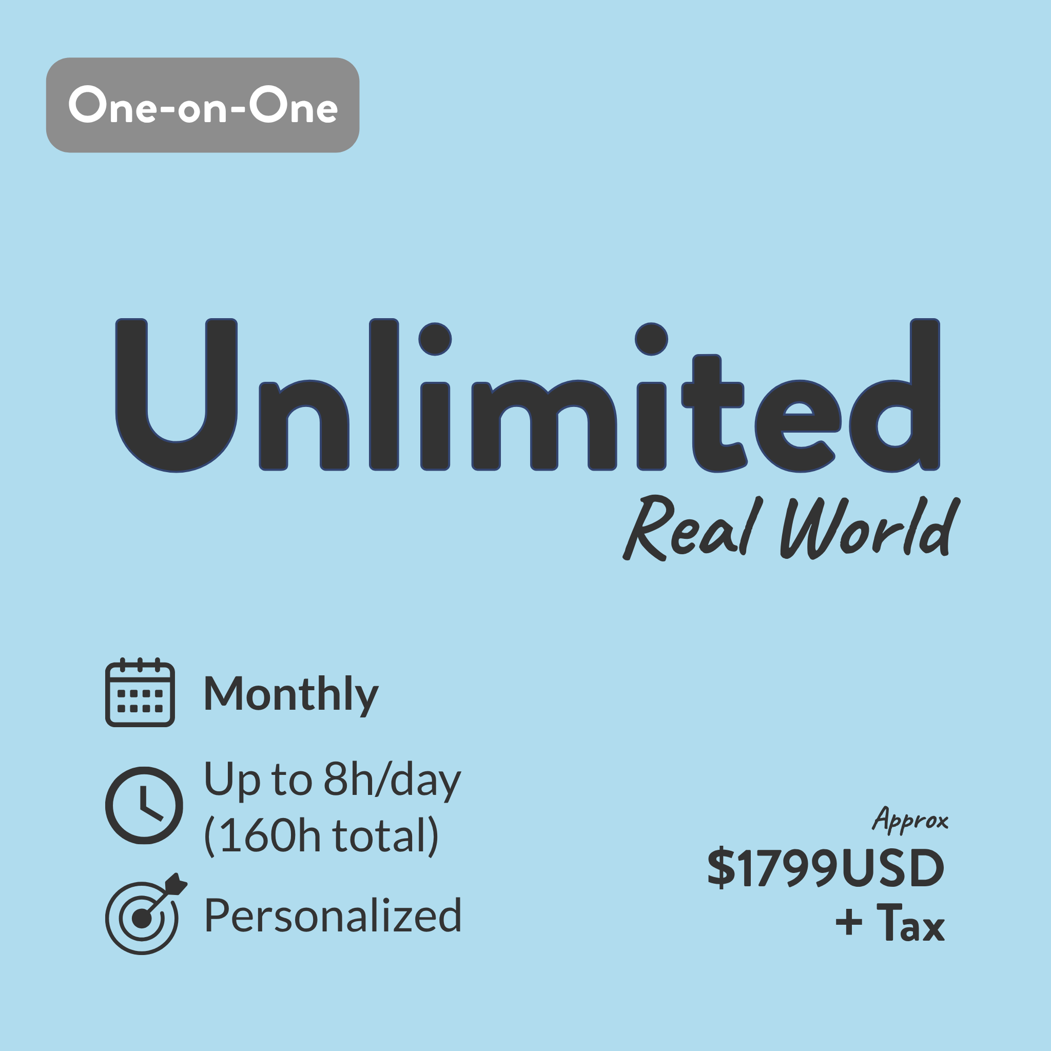 Real World Unlimited - Monthly
